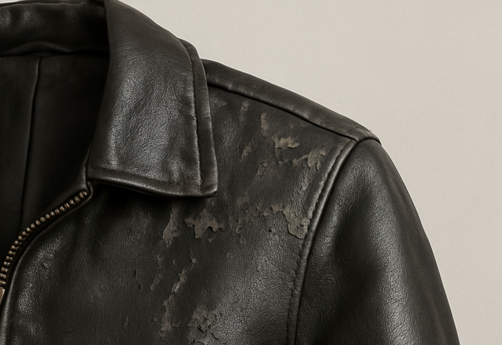 Fixing leather damage