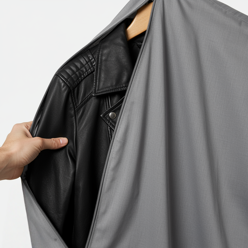 Leather Jacket Storage